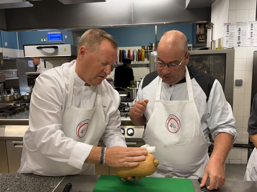 équipe en cuisine